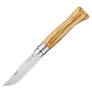 нож opinel no 9, оливковое дерево