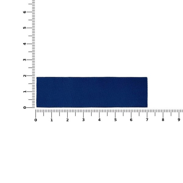Лейбл тканевый Epsilon, XS, синий