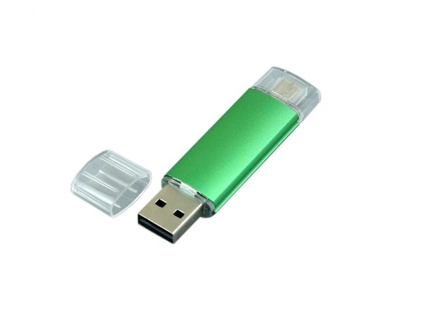 USB 2.0/micro USB- флешка на 64 Гб - USB 2.0/micro USB- флешка на 64 Гб