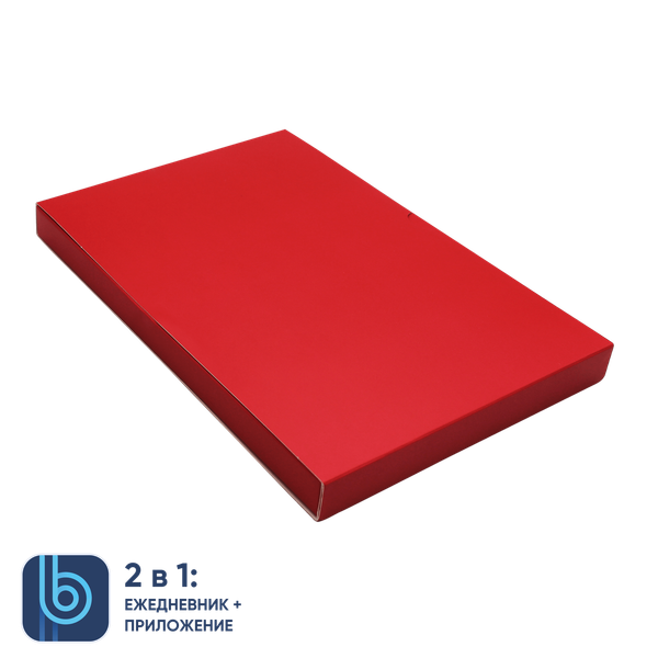 Коробка под ежедневник Bplanner - Коробка под ежедневник Bplanner (красный)