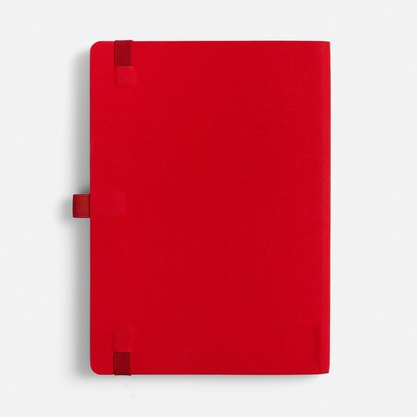 Ежедневник Peel Flex, недатированный, красный