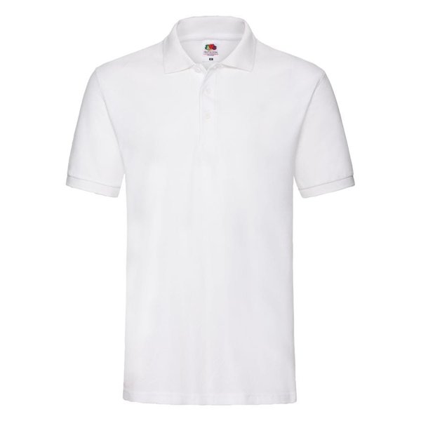 Поло мужское PREMIUM POLO 180 - Рубашка поло мужская PREMIUM POLO, белый, XL, 100% хлопок, 170 г/м2