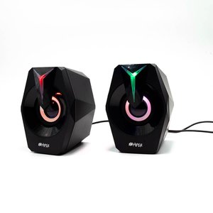 колонки игровые hiper fenix, черный