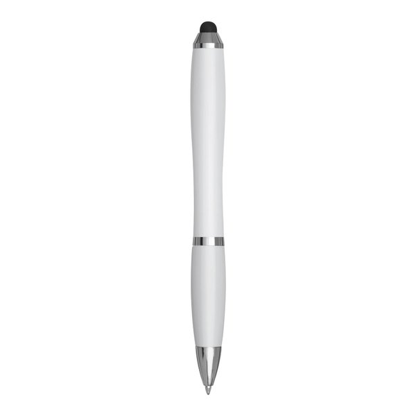 Ручка шариковая SWAY TOUCH, белая - Ручка шариковая SWAY TOUCH, белая