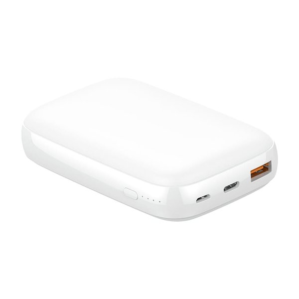 Внешний аккумулятор Galaxy QC&amp;PD с функцией быстрой зарядки, 10000 mah - Внешний аккумулятор Galaxy QC&amp;PD с функцией быстрой зарядки, 10000 mah, белый