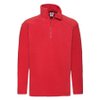 Толстовка "Half Zip Fleece", красный_2XL, 100% полиэстер, 300 г/м2
