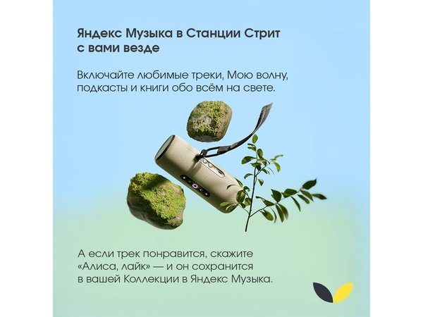 Умная колонка ЯНДЕКС Станция Стрит с Алисой - Умная колонка ЯНДЕКС Станция Стрит с Алисой
