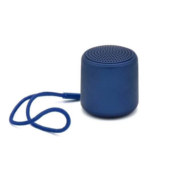 Беспроводная Bluetooth колонка Music TWS софт-тач - Беспроводная Bluetooth колонка Music TWS софт-тач, темно-синяя-S
