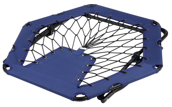 Складное кресло CHILL OUT, черный, синий - Складное кресло CHILL OUT, черный, синий