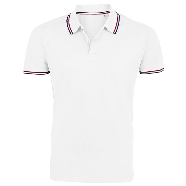 Поло PRESTIGE MEN 200 - Поло "Prestige men", белый_2XL, 100% х/б, 200 г/м2