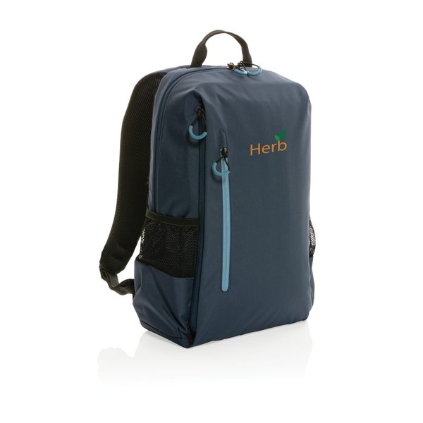 Рюкзак для ноутбука Impact Lima из rPET AWARETM, RFID, 15.6" - Рюкзак для ноутбука Impact Lima из rPET AWARETM, RFID, 15.6"