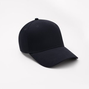 бейсболка фит (fit), 5 клиньев, черный