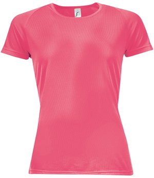 футболка женская sporty women 140, розовый коралл
