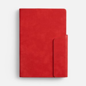 ежедневник leadmark, недатированный, красный