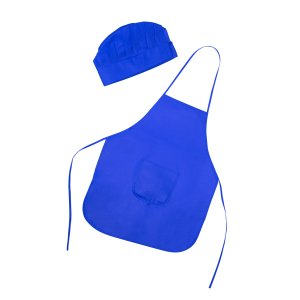 jamie фартук/шапка детского размера royal blue
