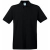 Поло "Apollo", черный_2XL, 100% х/б, 180 г/м2