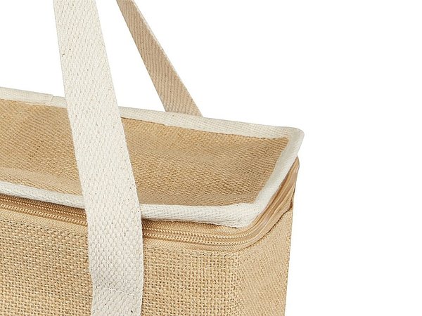 Сумка-холодильник Джута 19 л из джута плотностью 300 г/м² - Сумка-холодильник Джута 19 л из джута плотностью 300 г/м²