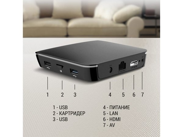 Медиаплеер «MEDIA ATV 8K Pro» - Медиаплеер «MEDIA ATV 8K Pro»