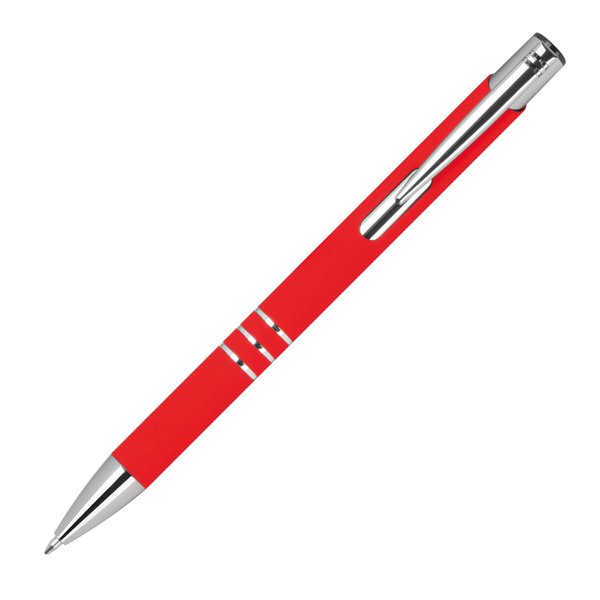 Ручка SOFTTOUCH DUNMORE из переработанного алюминия, полугелевая - Ручка SOFTTOUCH DUNMORE из переработанного алюминия, полугелевая