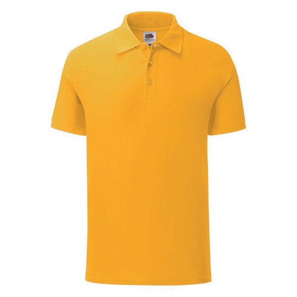 Поло мужское ICONIC POLO 170 - Поло "Iconic Polo", желтый, M, 100% х/б, 180 г/м2
