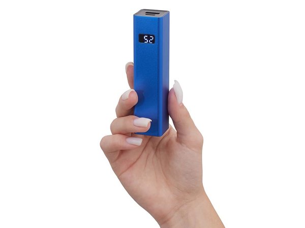 Внешний аккумулятор «Rail» c дисплеем, 5000 mAh - Внешний аккумулятор «Rail» c дисплеем, 5000 mAh
