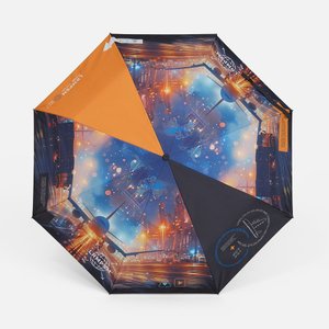 зонт складной monsoon с полной запечаткой купола снаружи на заказ