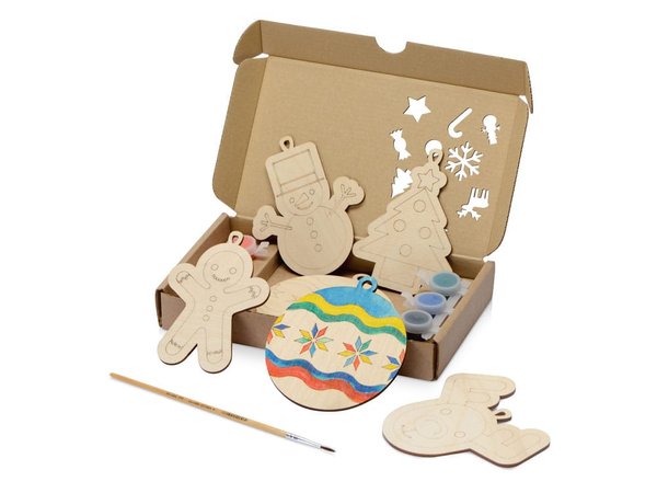 Подарочный набор для раскрашивания «Christmas Toys» - Подарочный набор для раскрашивания «Christmas Toys»