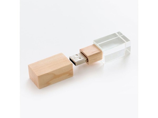USB 2.0- флешка на 512 Мб кристалл дерево - USB 2.0- флешка на 512 Мб кристалл дерево