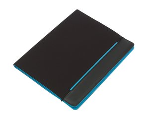портфель young star в формате din a4, черный, бирюзовый