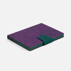 ежедневник grande strap на заказ, датированный, фиолетовый