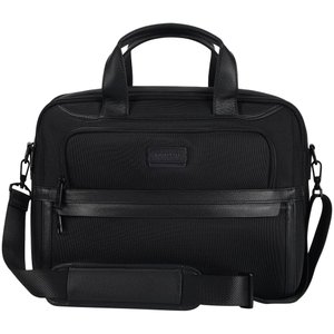 сумка для ноутбука santiago nylon, черная
