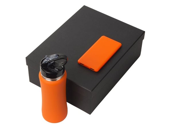 Подарочный набор «COLOR IT» с бутылкой для воды и повербанком, 5000 mAh - Подарочный набор «COLOR IT» с бутылкой для воды и повербанком, 5000 mAh