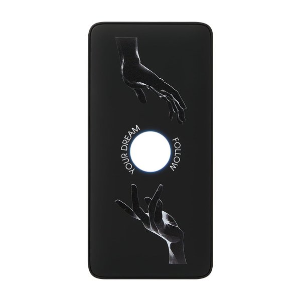 Внешний аккумулятор с подсветкой Анкор Плюс PD (Ancor PD Plus) 20000 mAh, черный