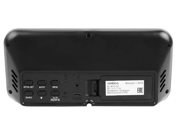 Метеостанция «BoxCast 1 WTS» - Метеостанция «BoxCast 1 WTS»