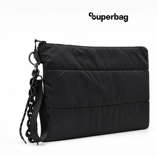 Набор Superbag Black note: чехол для ноутбука с обвесом - Набор Superbag Black note: чехол для ноутбука с обвесом (черный)