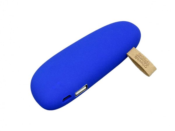 Внешний аккумулятор в форме камня «Stone», 2600 mAh - Внешний аккумулятор в форме камня «Stone», 2600 mAh