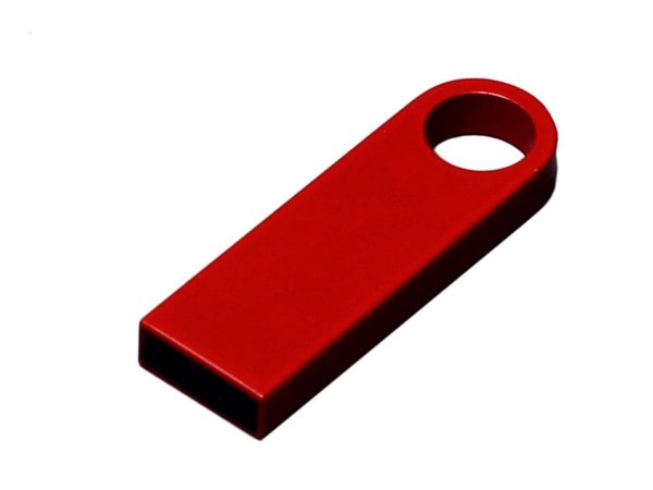 USB 2.0-флешка на 128 Гб с мини чипом и круглым отверстием - USB 2.0-флешка на 128 Гб с мини чипом и круглым отверстием
