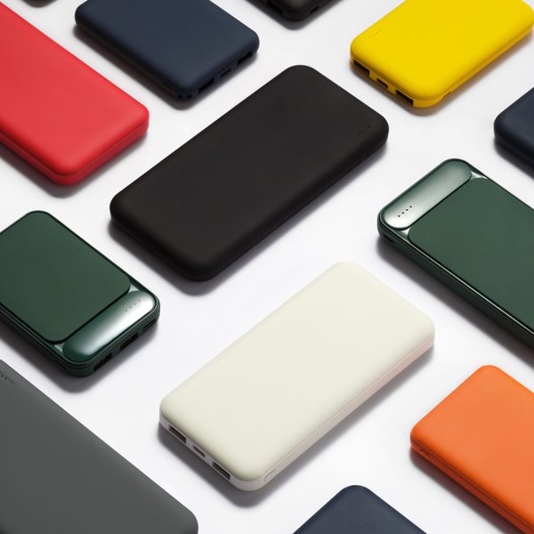Внешний аккумулятор с подсветкой Старлайт PB (Starlight PB) 5000 mAh, зеленый