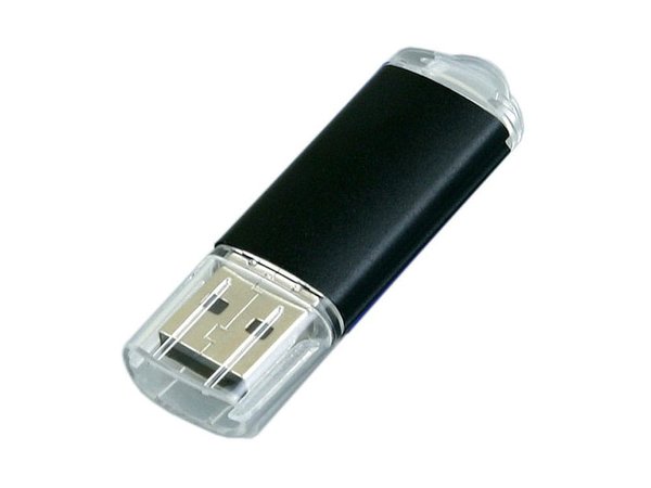 USB 2.0- флешка на 8 Гб с прозрачным колпачком - USB 2.0- флешка на 8 Гб с прозрачным колпачком