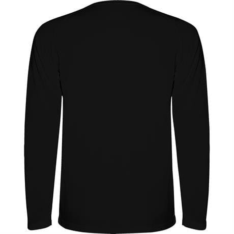 Спортивная футболка MONTECARLO L/S мужская - Спортивная футболка MONTECARLO L/S мужская, ЧЕРНЫЙ M