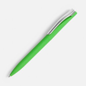 ручка шариковая pin soft touch, зеленая