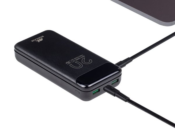 Внешний аккумулятор с дисплеем, 20000 mAh - Внешний аккумулятор с дисплеем, 20000 mAh