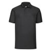 Рубашка поло мужская "65/35 Polo", черный_2XL, 65% п/э, 35% х/б, 180 г/м2