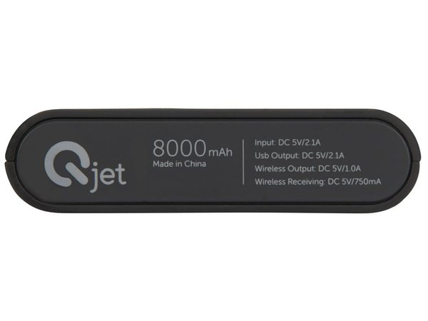 Набор из внешнего аккумулятора и беспроводной зарядки «Force», 8000 mAh - Набор из внешнего аккумулятора и беспроводной зарядки «Force», 8000 mAh