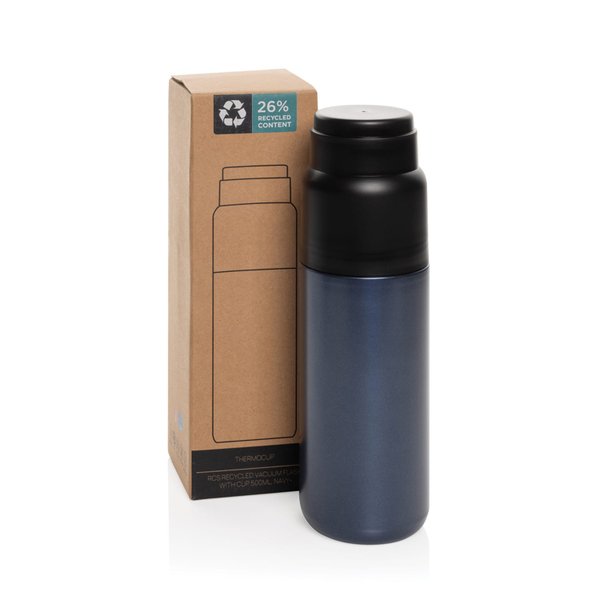 Вакуумный термос Thermocup RCS с крышкой-стаканом, 500 мл - Вакуумный термос Thermocup RCS с крышкой-стаканом, 500 мл