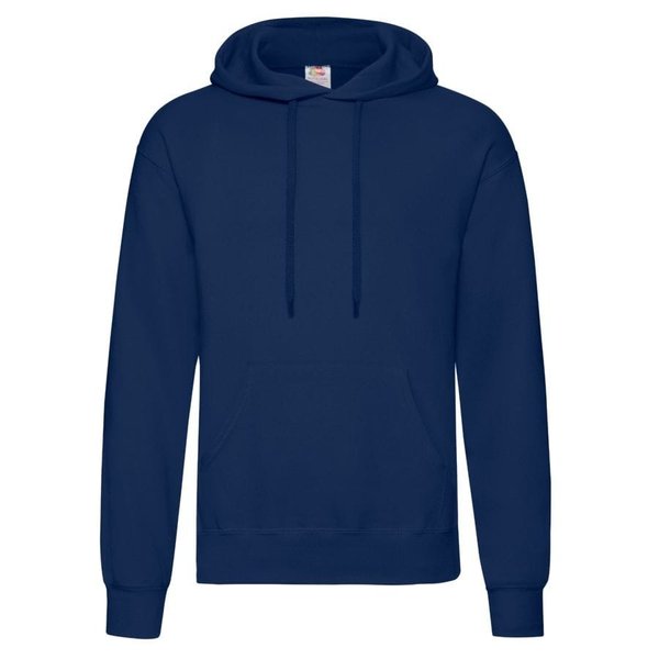 Толстовка с начесом CLASSIC HOODED SWEAT 280 - Толстовка CLASSIC HOODED 3XL темно-синий 80% хлопок, 20% полиэстер, плотность 280г/м2