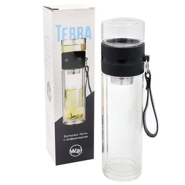 Бутылка Terra c инфьюзером - Бутылка Terra c инфьюзером