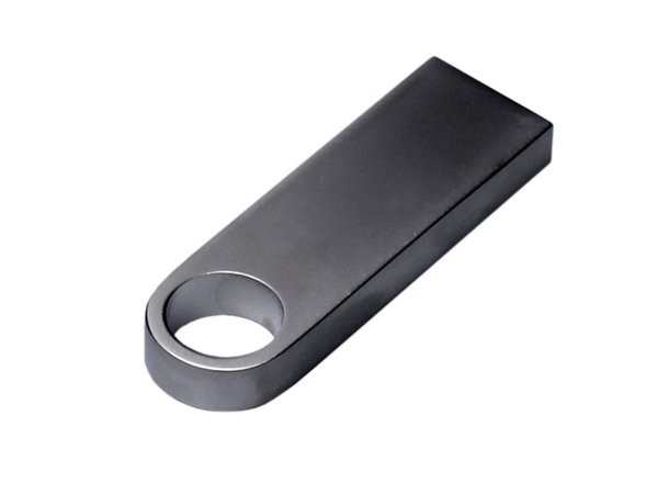 USB 2.0-флешка на 128 Гб с мини чипом и круглым отверстием - USB 2.0-флешка на 128 Гб с мини чипом и круглым отверстием