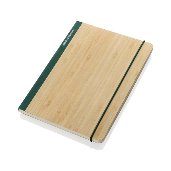 Блокнот Scribe с обложкой из бамбука, А5, 80 г/м² - Блокнот Scribe с обложкой из бамбука, А5, 80 г/м²