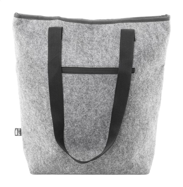 Сумка для покупок с охлаждающим отделением из переработанного пластика PET - Сумка для покупок с охлаждающим отделением из переработанного пластика PET